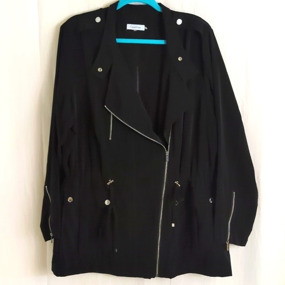 Calvin Klein Jackets & Blazers - Calvin Klein Black Jacket 1X